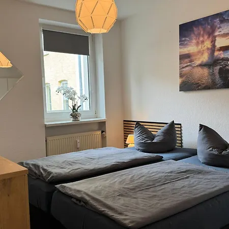 Am Muehlenviertel - 3 Schlafzimmer - 6 Betten - Wlan - Smart Tv - Altstadtnah 公寓